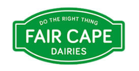 Thank to Faircape Dairies for sponsoring each child with a yoghurt per day