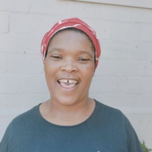 Nosipho Mhlola - School Cook at Ubunye-Educare
